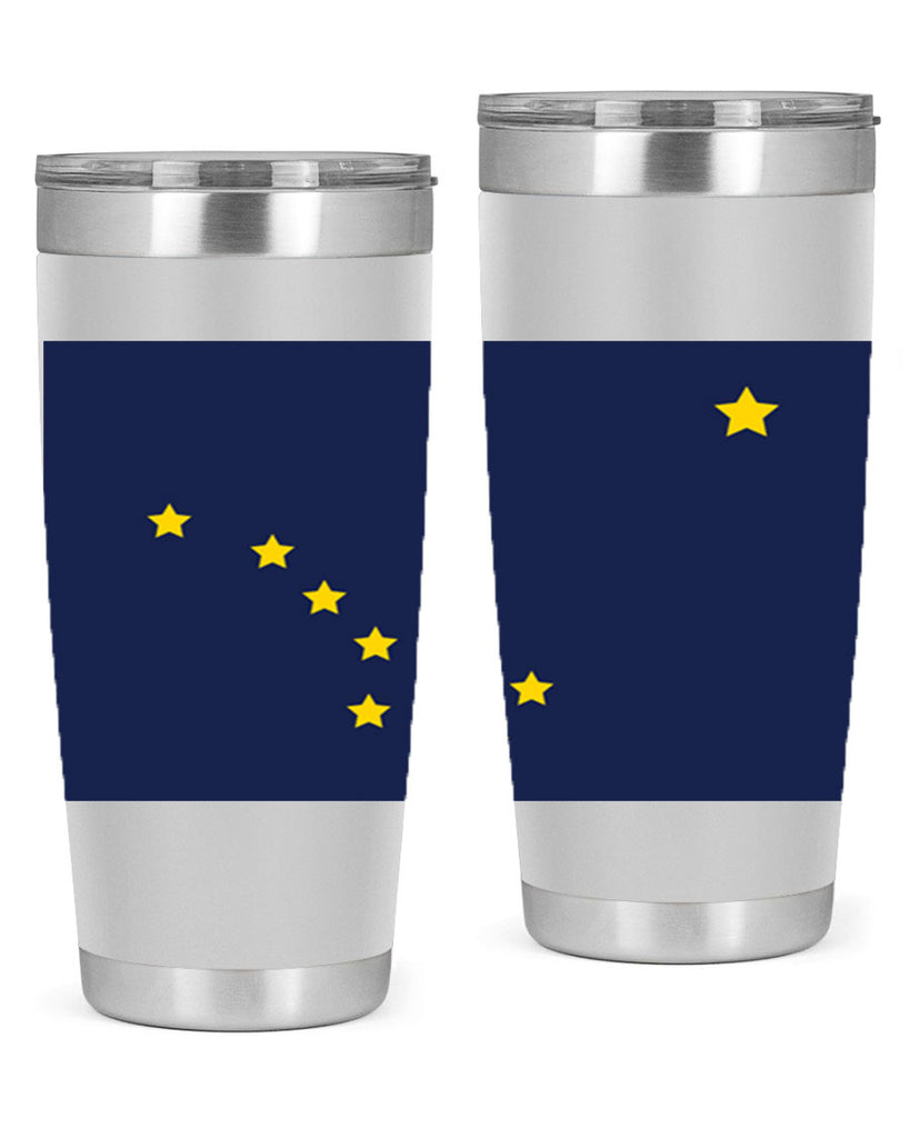 Alaska 50#- Us Flags- Tumbler