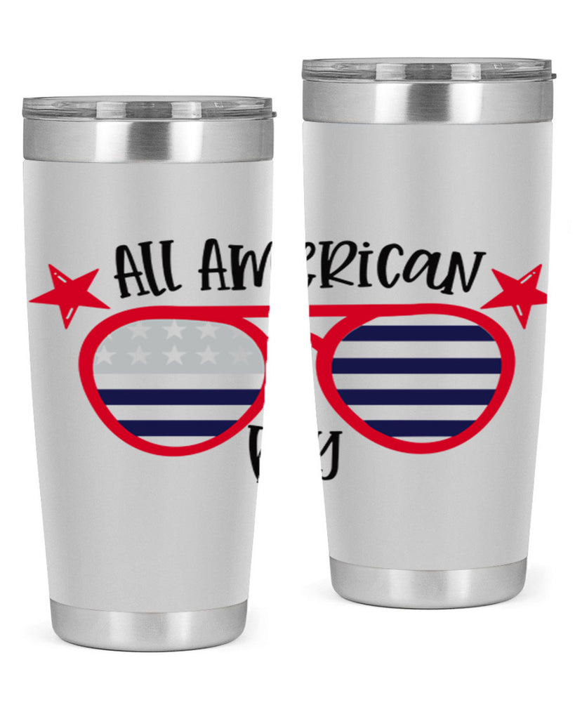 All American Boy Style 141#- Fourt Of July- Tumbler