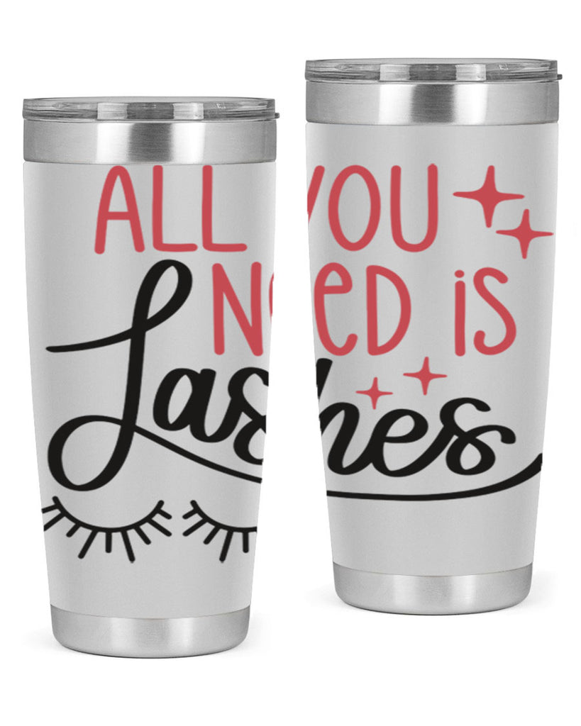 All You Need Is Lashes Style 146#- make up- Tumbler