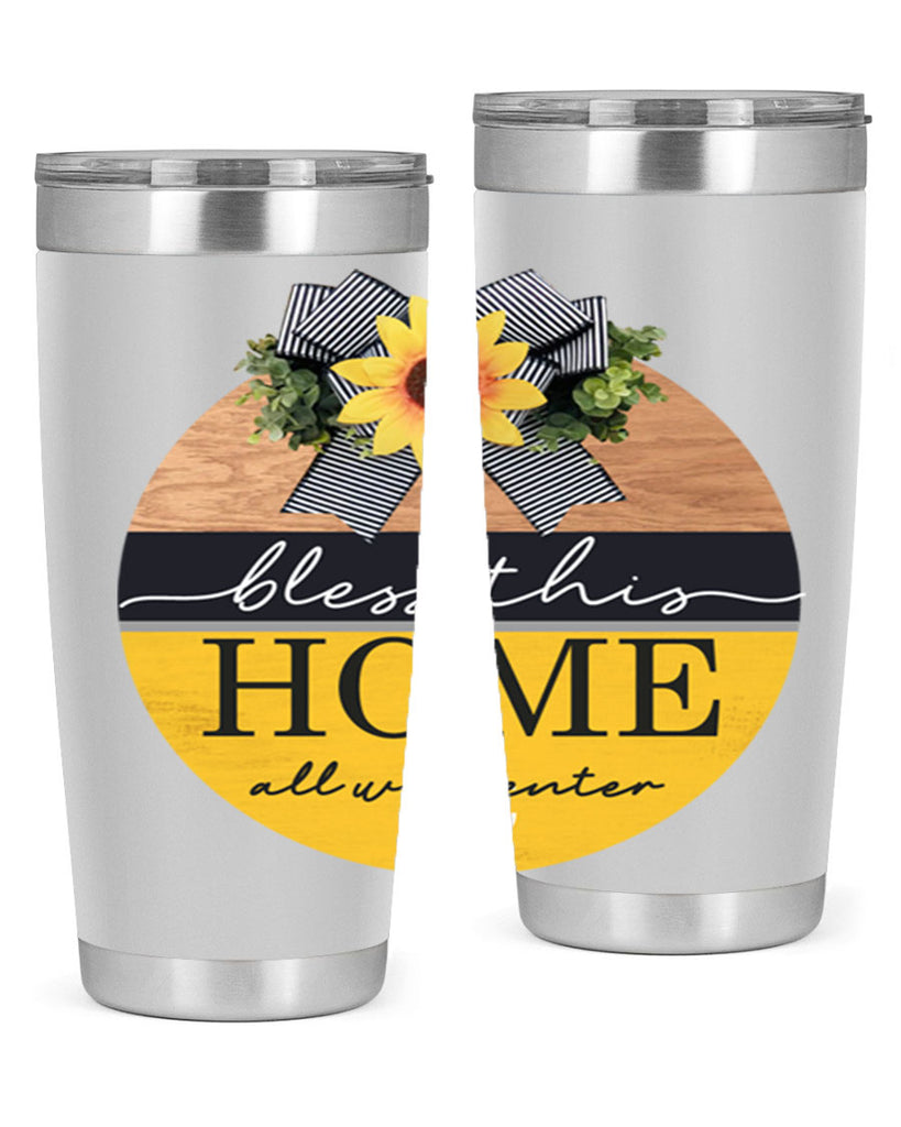 Bless this Home and all Mockup56#- spring- Tumbler