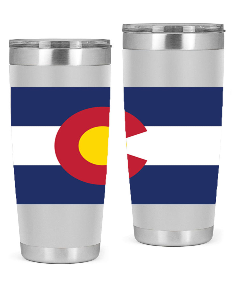 Colorado 46#- Us Flags- Tumbler