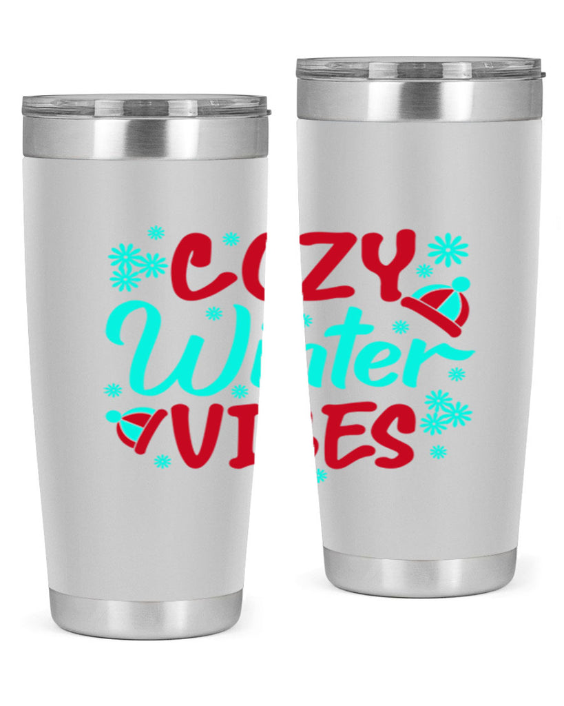 Cozy Winter Vibes Winter 83#- winter- Tumbler