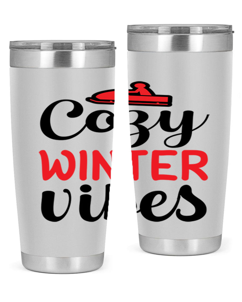 Cozy winter vibes 68#- winter- Tumbler