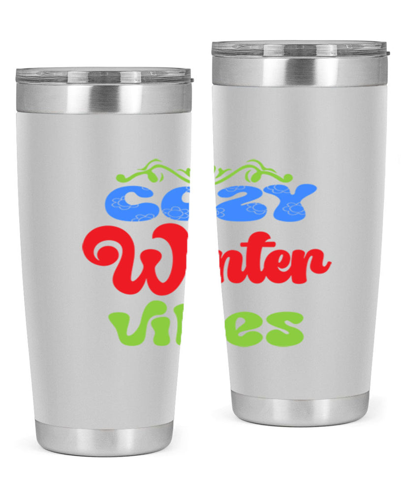 Cozy winter vibes 75#- winter- Tumbler