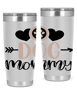 Dog Mommy Style 25#- dog- Tumbler