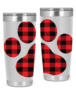 Dog Paw Style 94#- dog- Tumbler