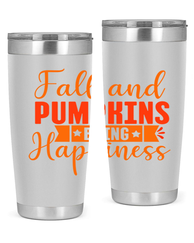 Fall And Pumpkins Bring Happiness Design 84#- fall- Tumbler