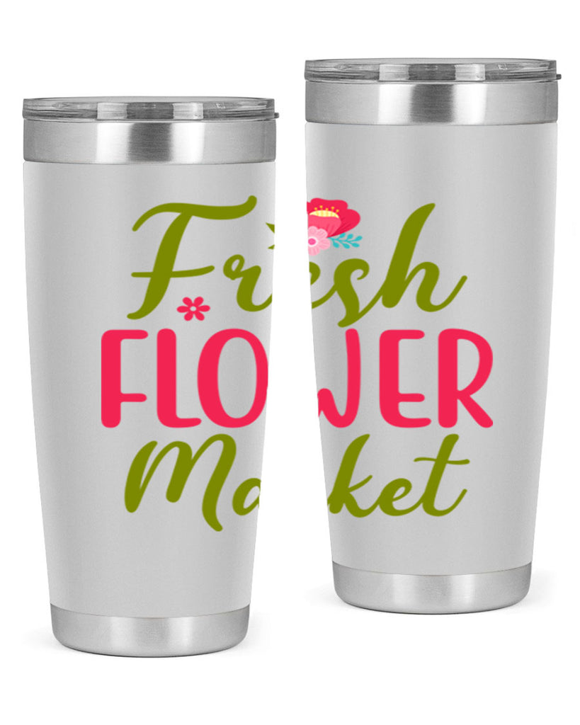Fresh Flower Market 144#- spring- Tumbler