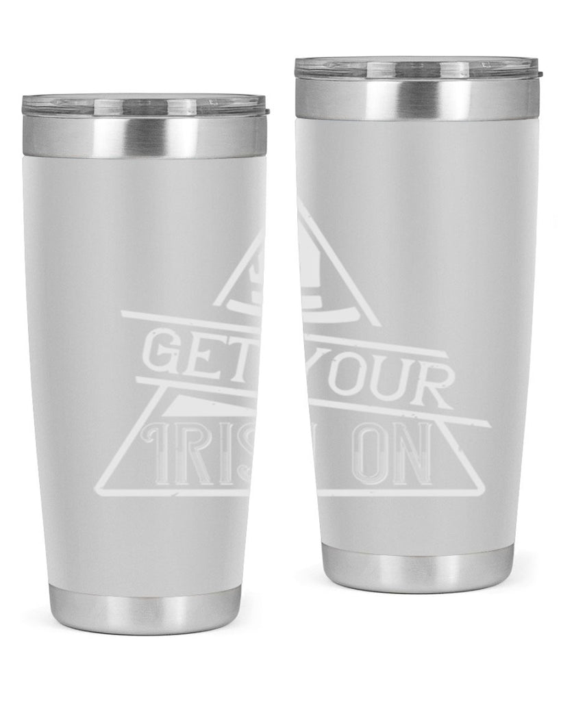 Get your Irish on Style 137#- St Patricks Day- Tumbler