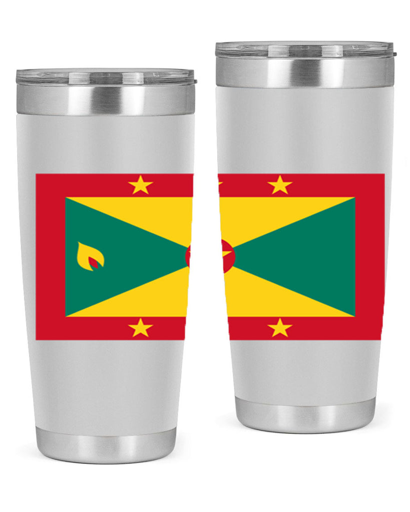 Grenada 130#- world flags- Tumbler