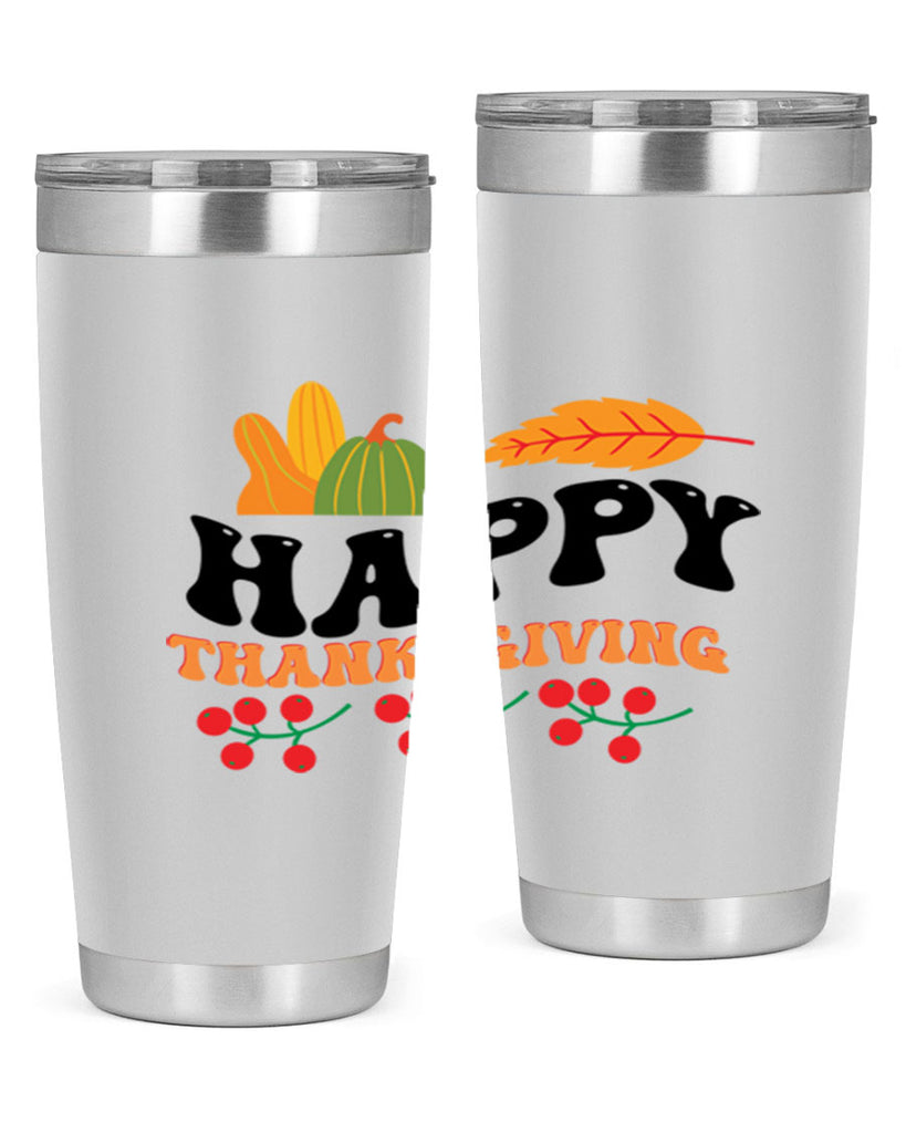 Happy Thanksgiving 251#- fall- Tumbler