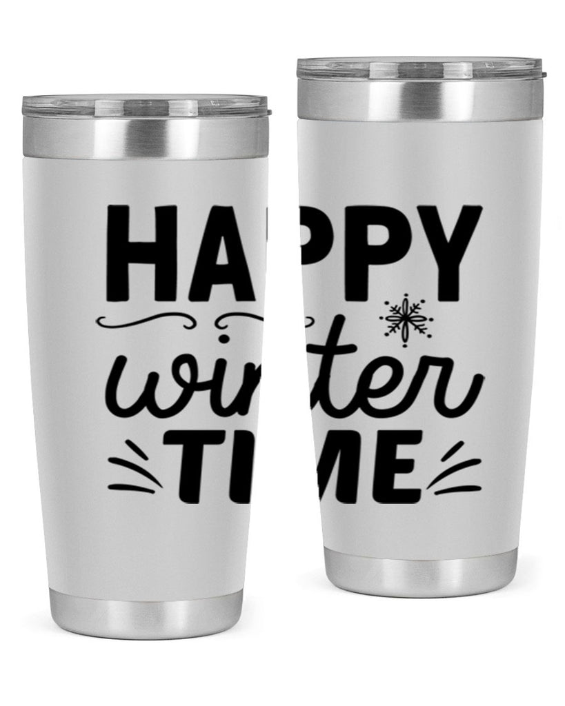 Happy Winter Time134#- winter- Tumbler