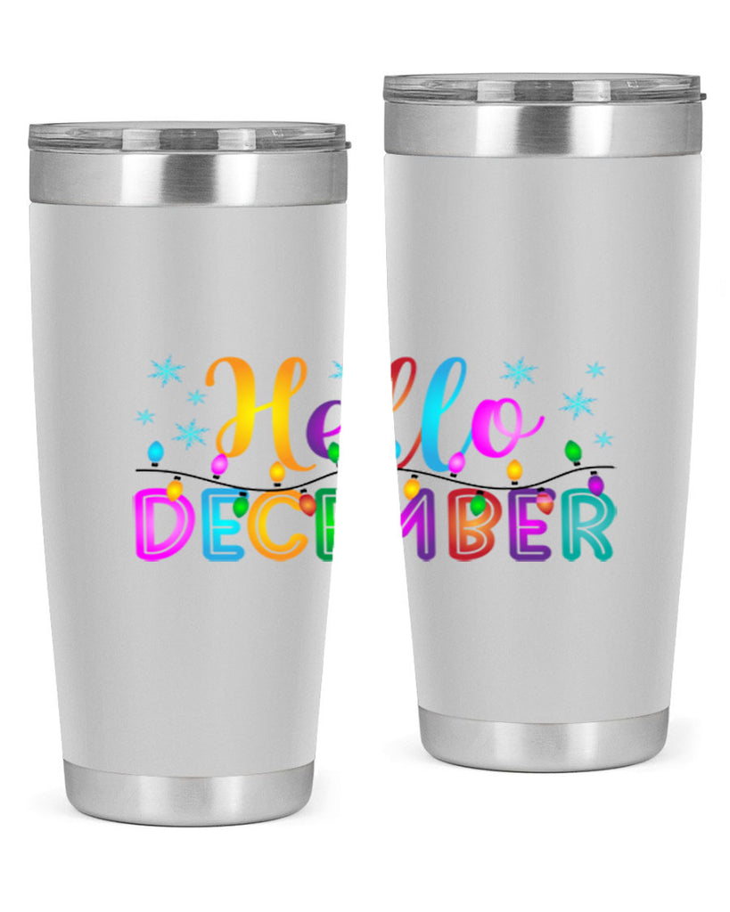 Hello December Winter 177#- winter- Tumbler