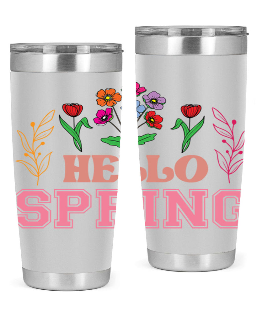 Hello Spring  234#- spring- Tumbler