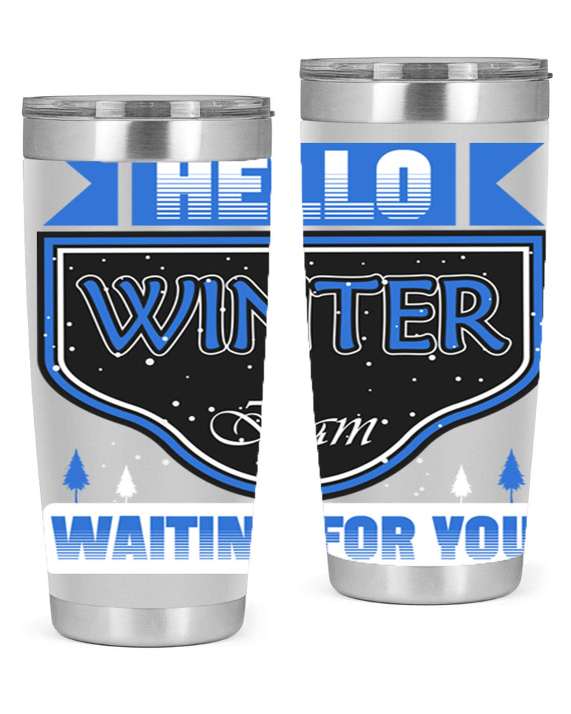Hello Winter 164#- winter- Tumbler