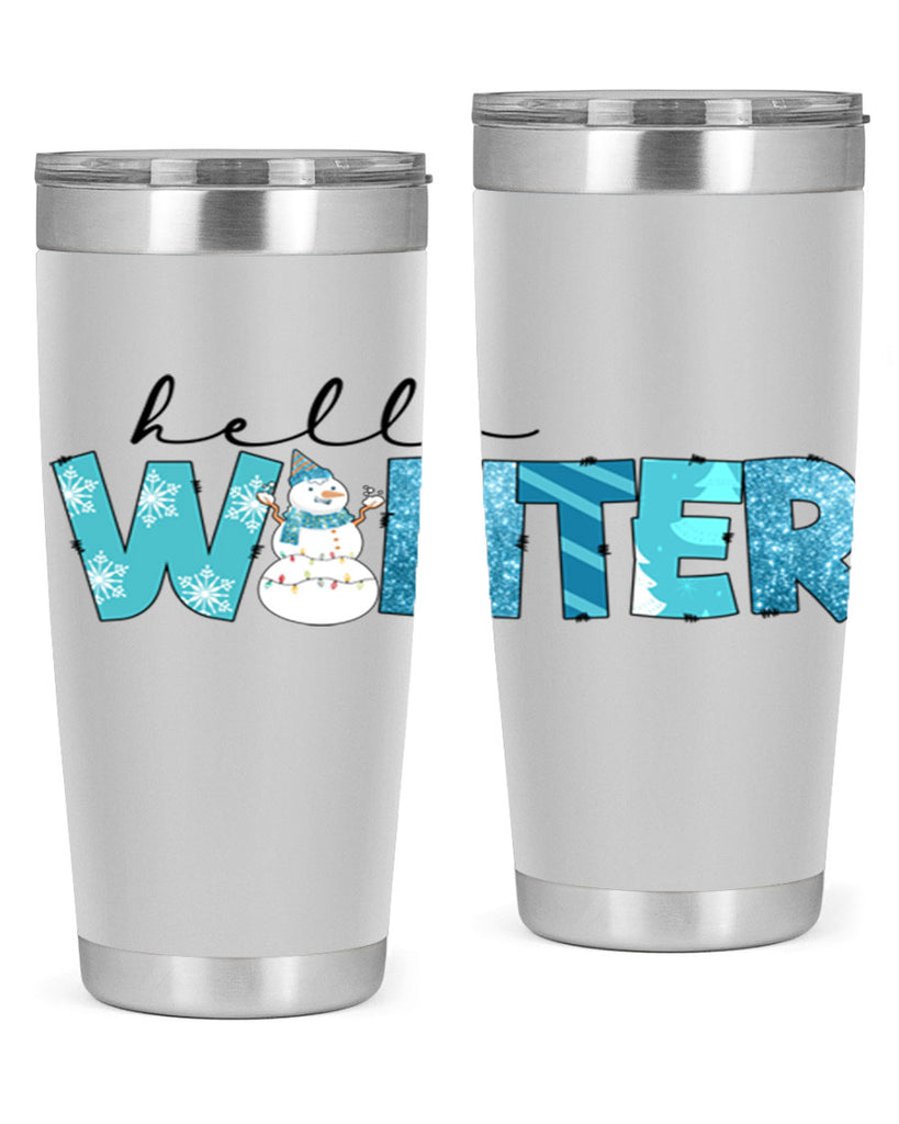 Hello Winter 188#- winter- Tumbler