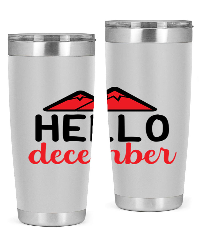 Hello december 160#- winter- Tumbler