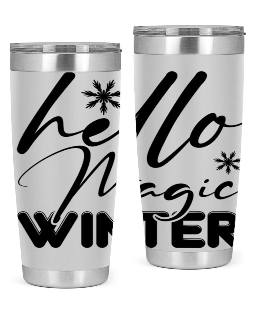 Hello magic winter 178#- winter- Tumbler