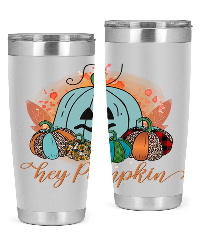 Hey Pumpkin 302#- fall- Tumbler