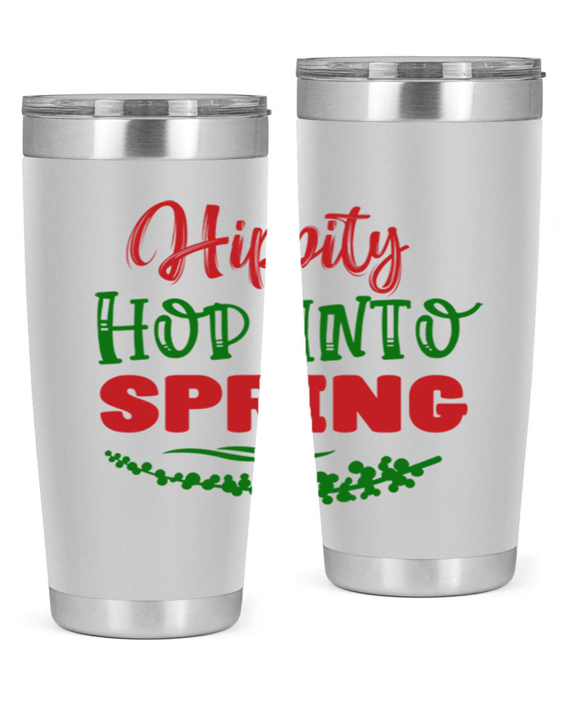 Hippity Hop into Spring 239#- spring- Tumbler