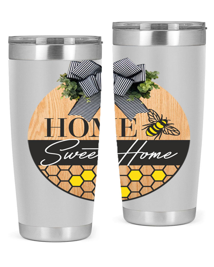 Home Sweet home bee and hive Mockup241#- spring- Tumbler