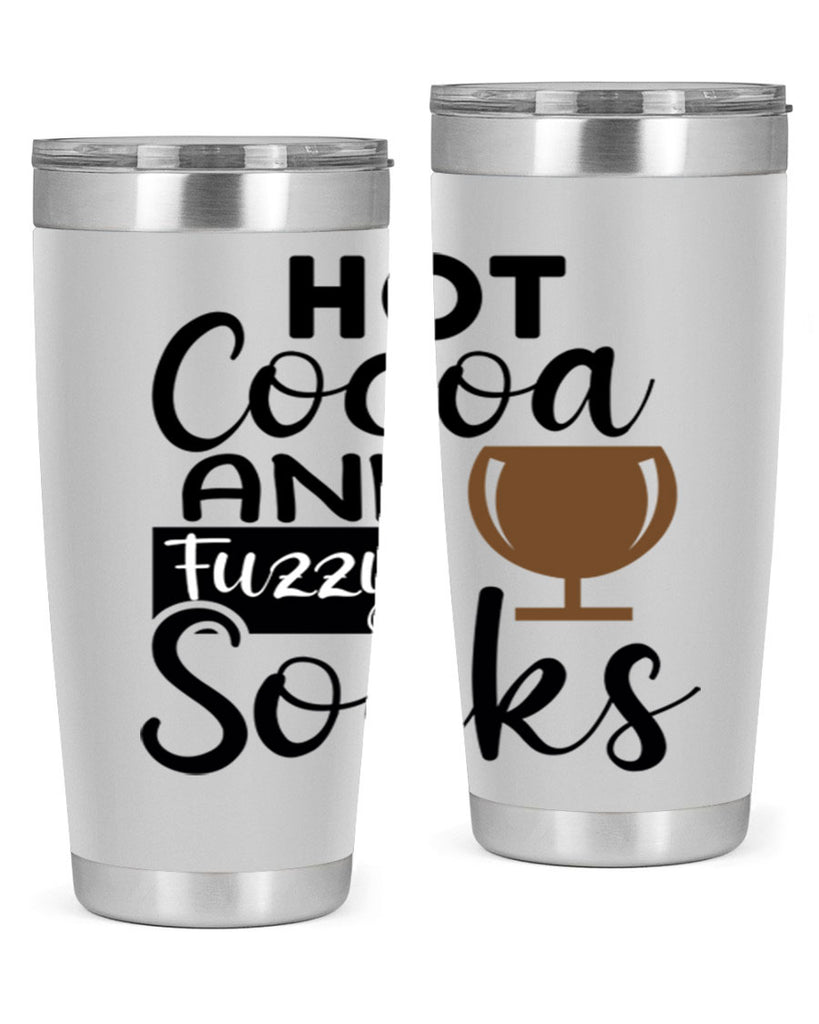 Hot Cocoa And Fuzzy Socks 218#- winter- Tumbler