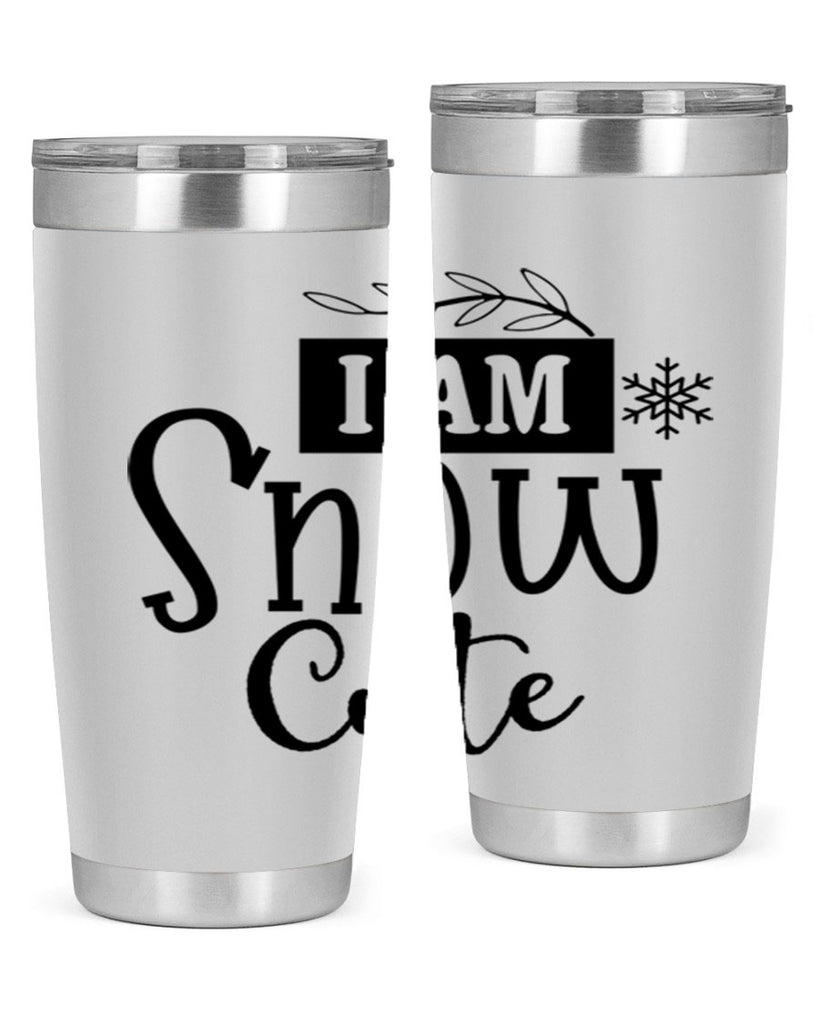 I Am Snow Cute 220#- winter- Tumbler