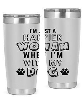 Im Just A Style 39#- dog- Tumbler
