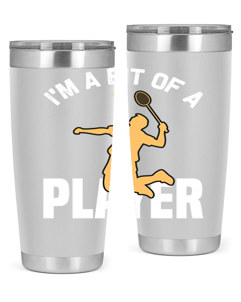 Im a bit 1071#- badminton- Tumbler