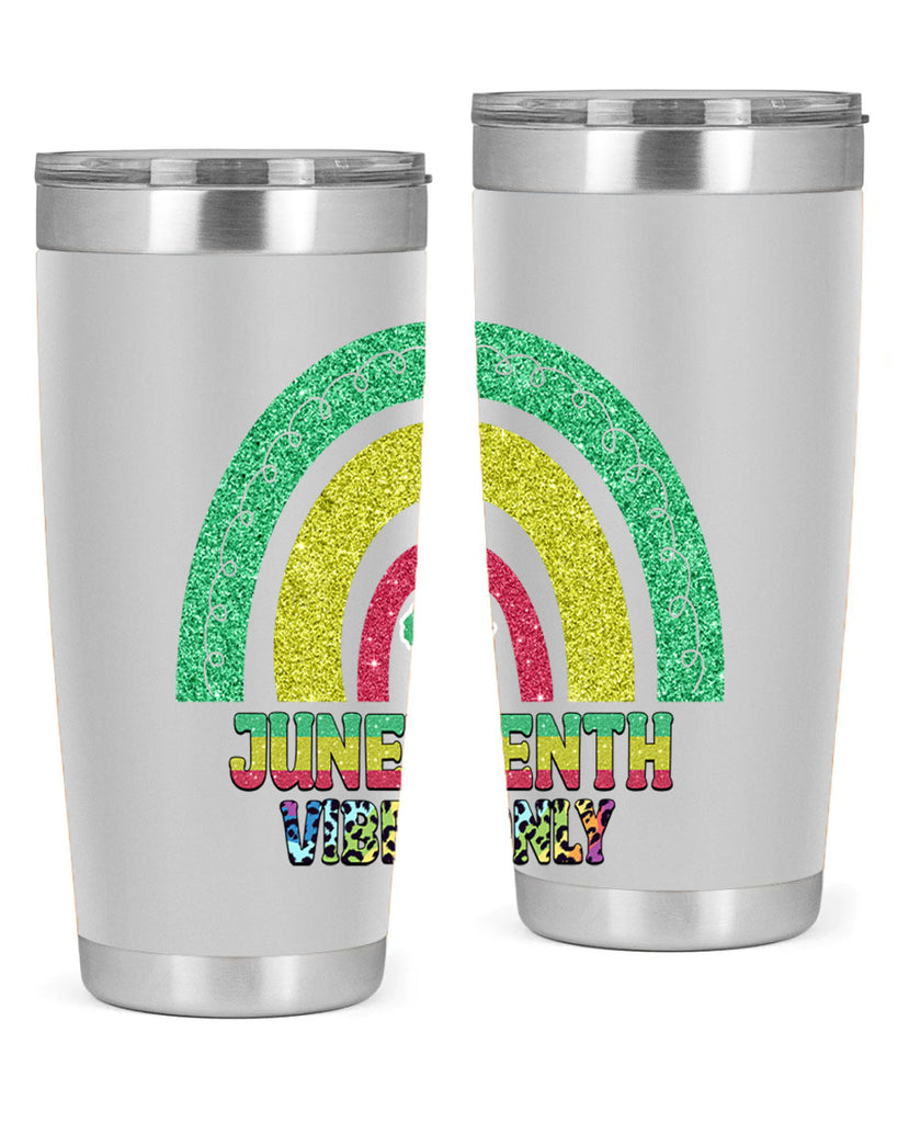 Juneteenth Vibes Only 5#- Juneteenth- tumbler