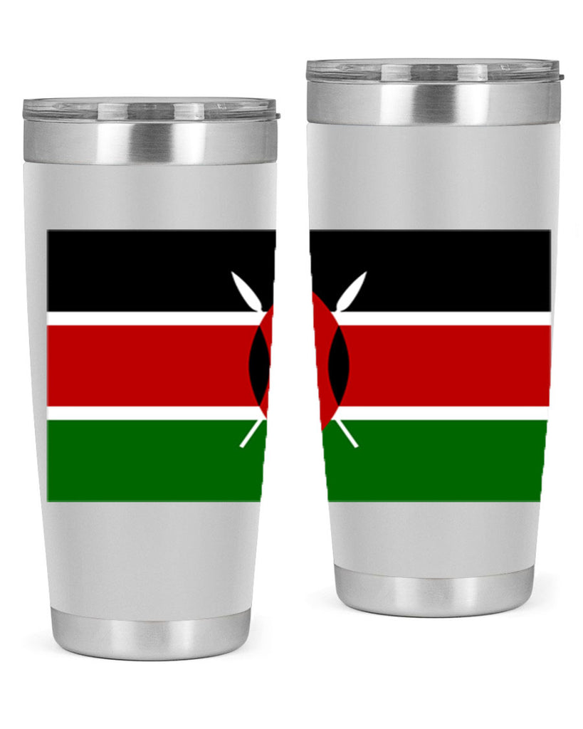 Kenya 110#- world flags- Tumbler