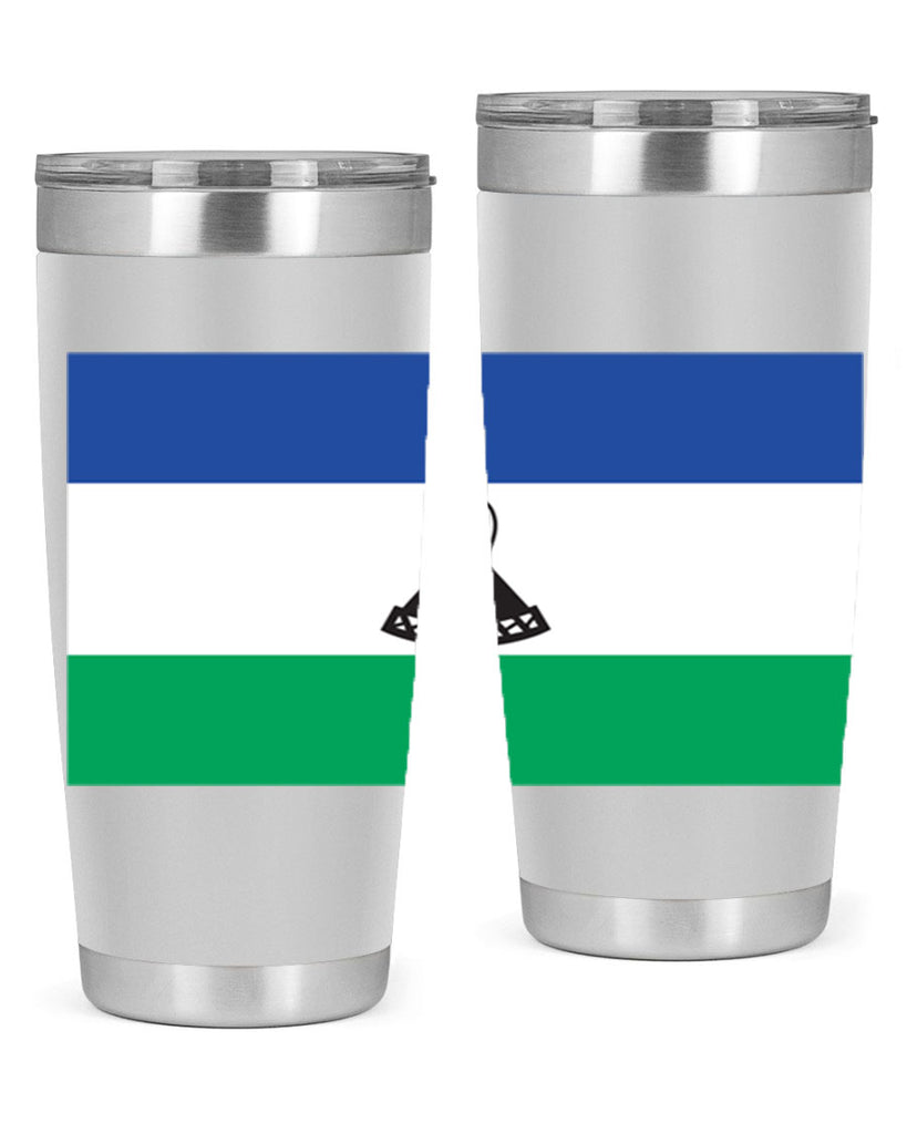 Lesotho 102#- world flags- Tumbler