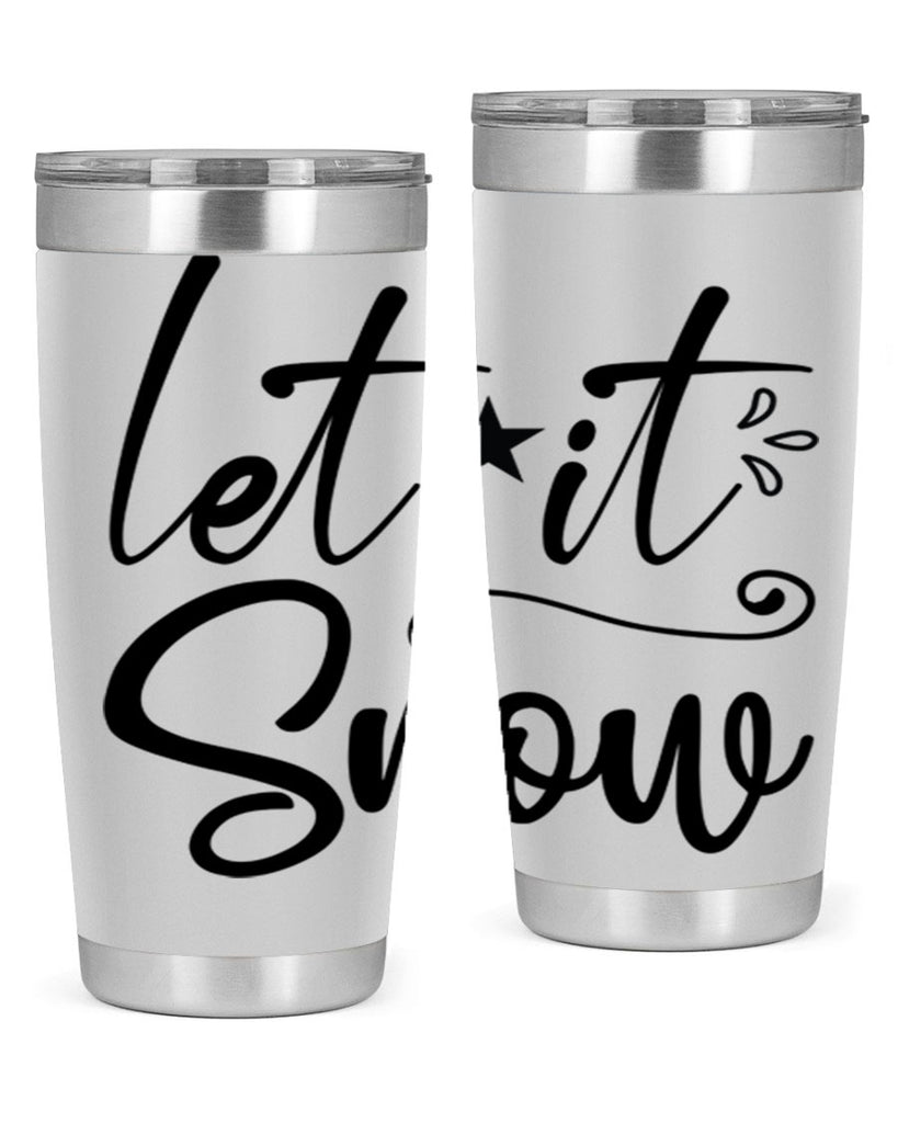 Let it snow 292#- winter- Tumbler