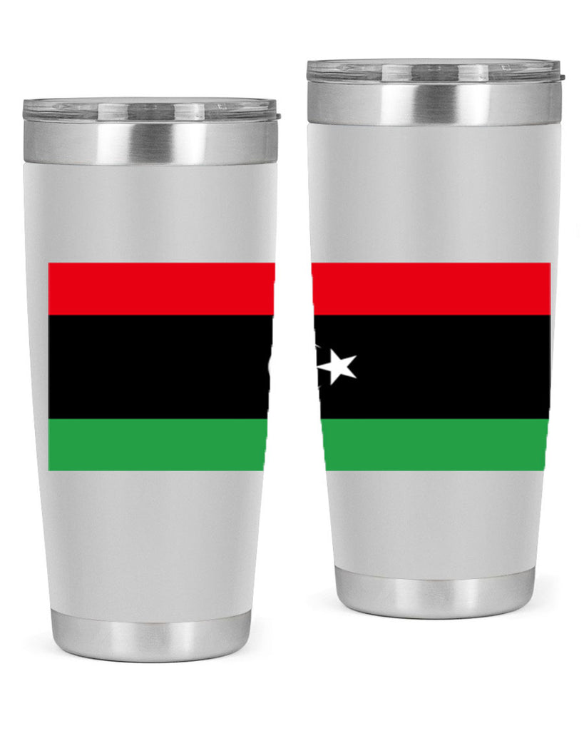 Libya 100#- world flags- Tumbler