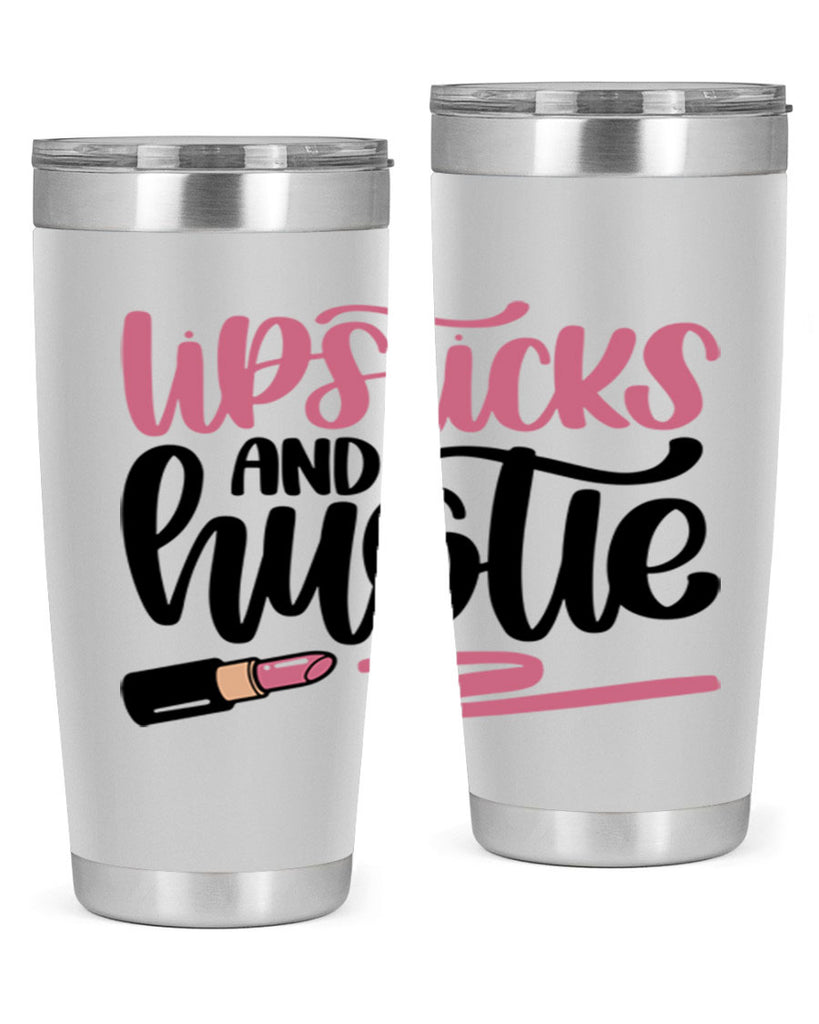 Lipstick And Hustie Style 59#- make up- Tumbler