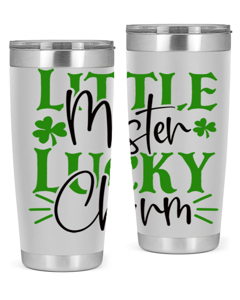 Little Mister Lucky Charm Style 153#- St Patricks Day- Tumbler