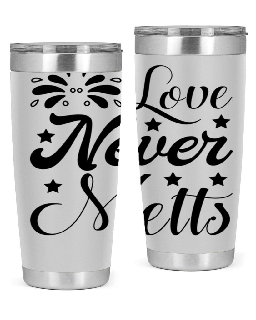 Love Never Melts 318#- winter- Tumbler