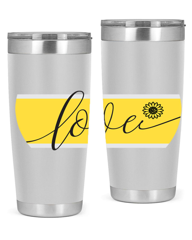Love and daisy327#- spring- Tumbler