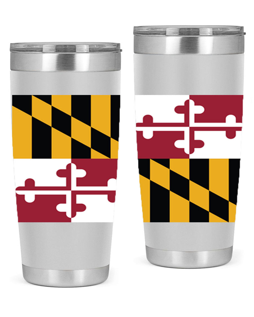 Maryland 32#- Us Flags- Tumbler