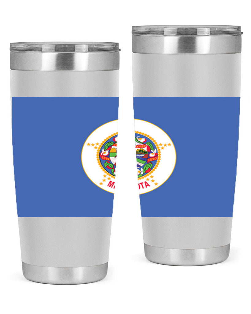 Minnesota 29#- Us Flags- Tumbler