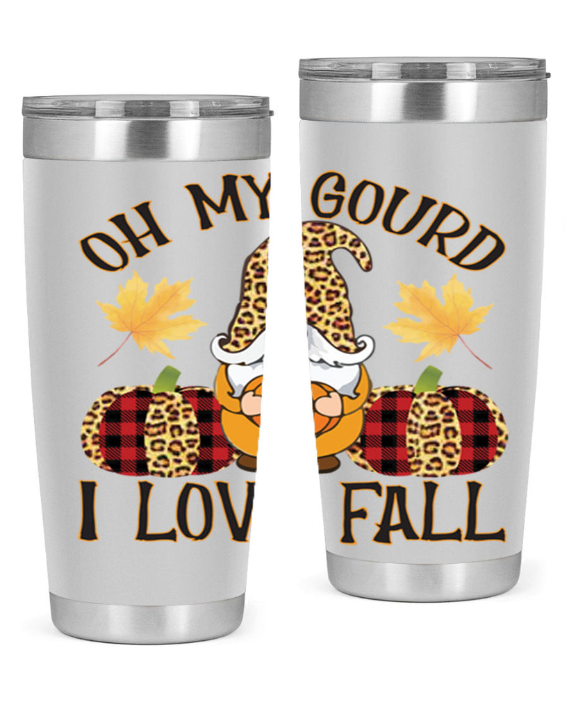 Oh My Gourd I Love Fall 456#- fall- Tumbler