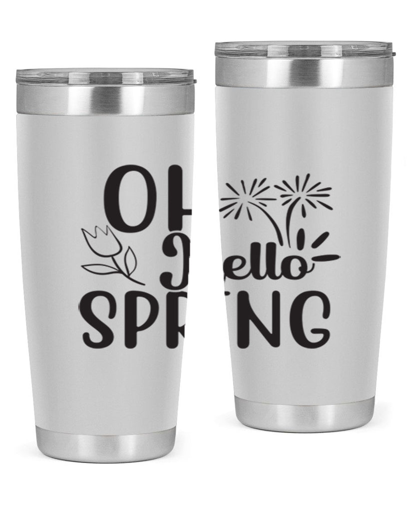 Oh hello spring 358#- spring- Tumbler