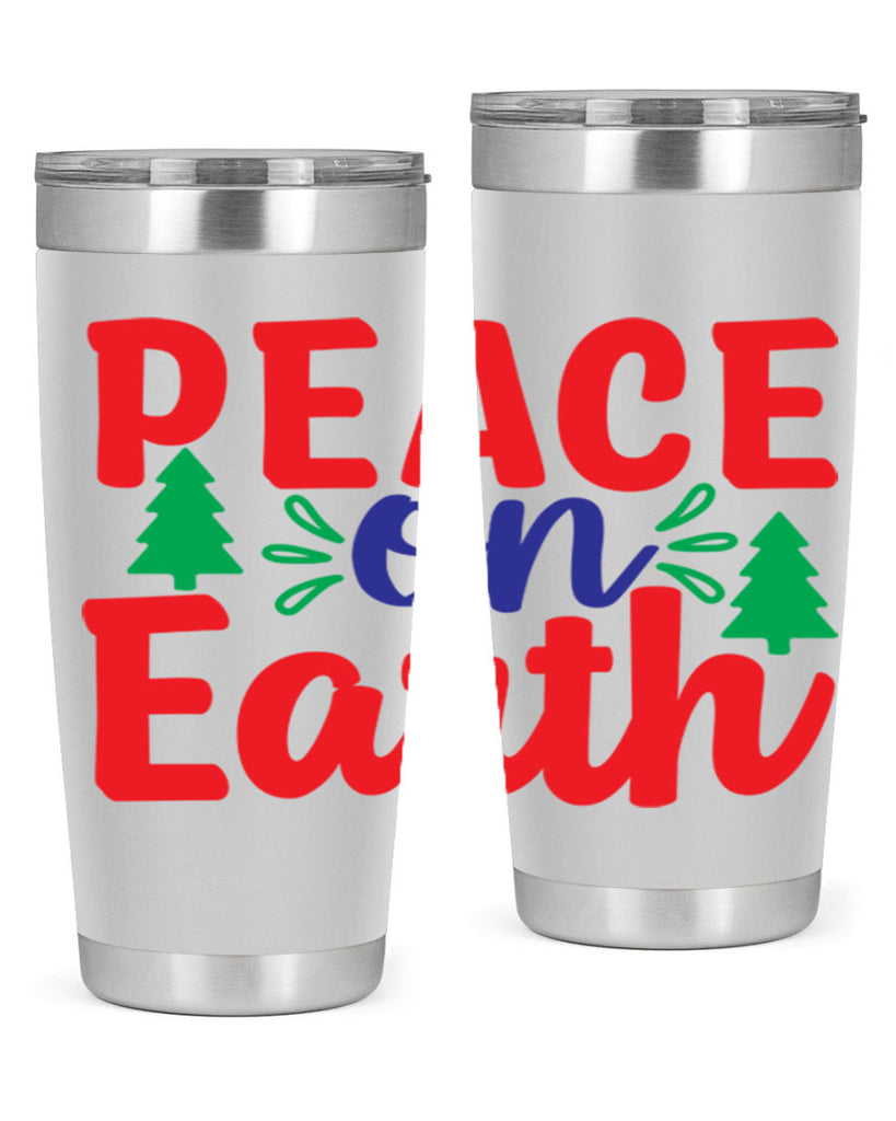 Peace on Earth 336#- winter- Tumbler