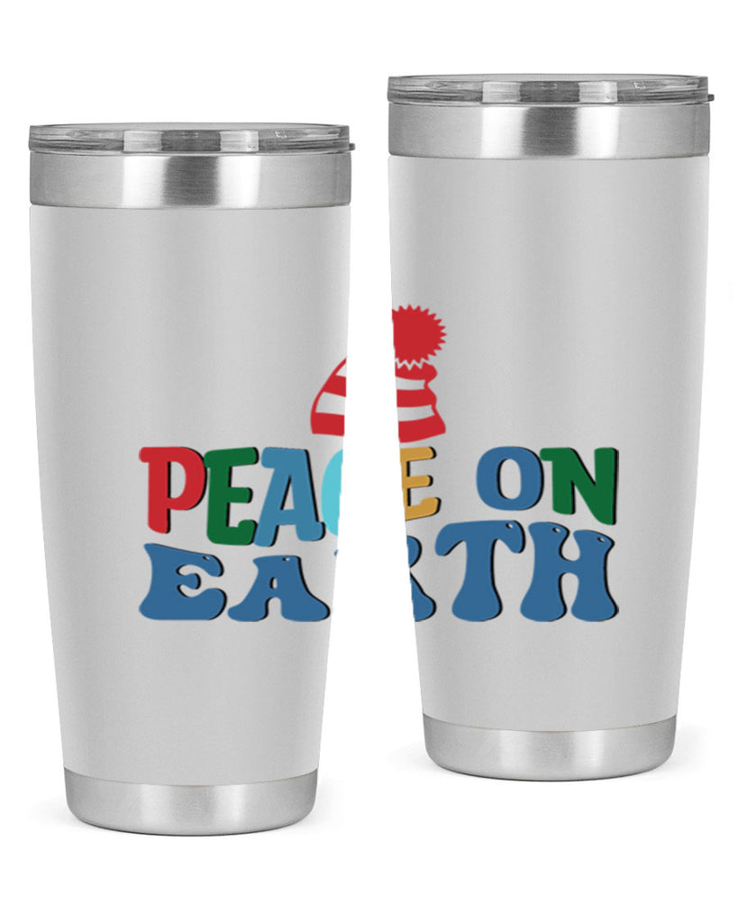 Peace on Earth 337#- winter- Tumbler
