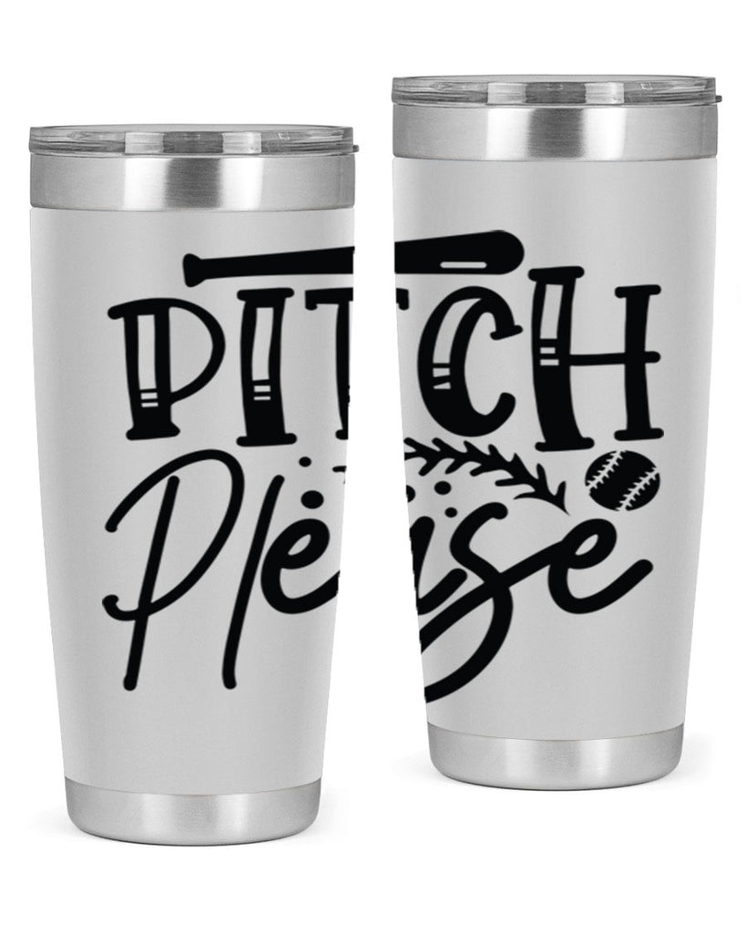 Pitch Please 2037#- baseball- Tumbler