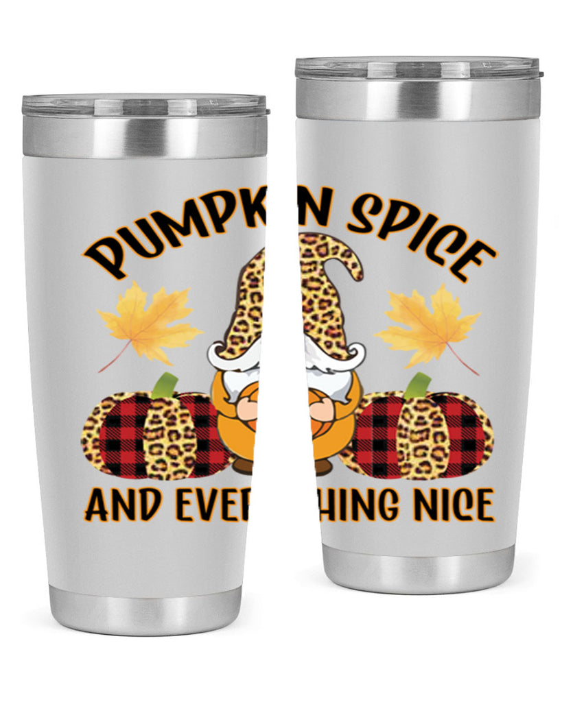 Pumpkin Spice and Everything Nice 534#- fall- Tumbler