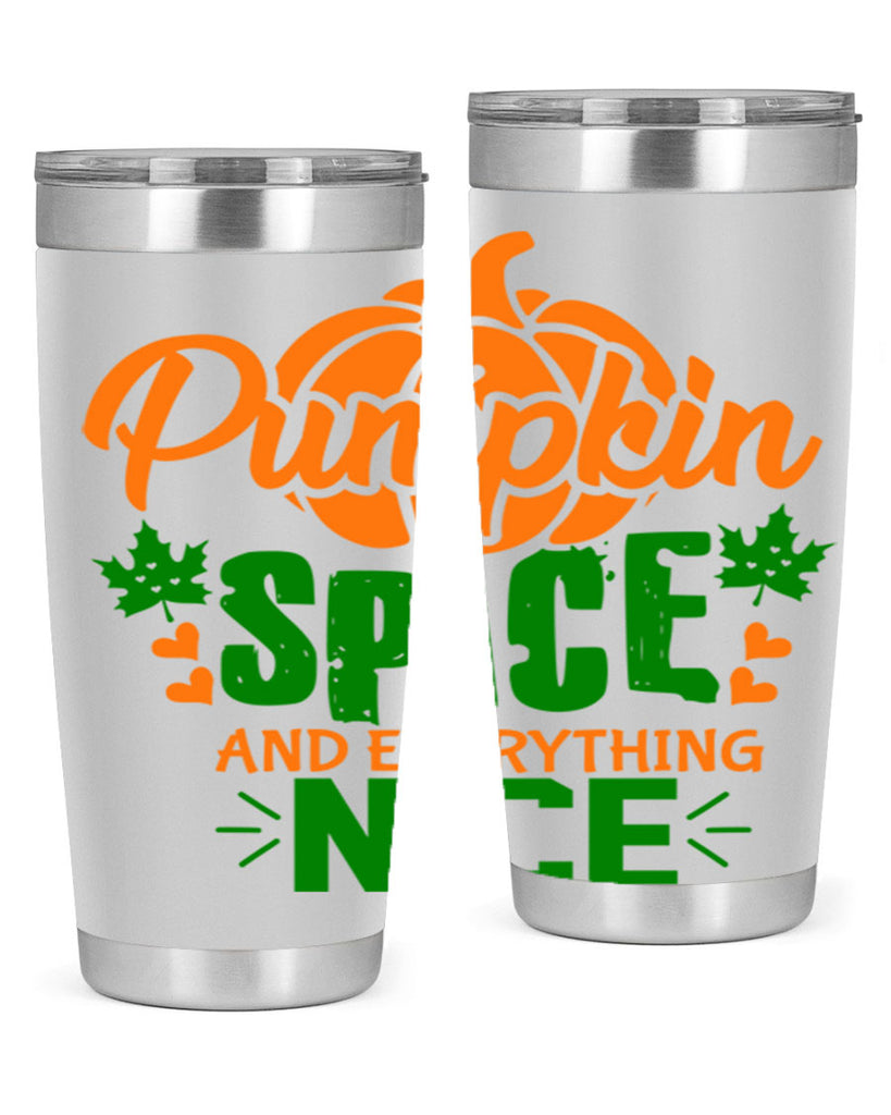 Pumpkin Spice and Everything Nice 538#- fall- Tumbler