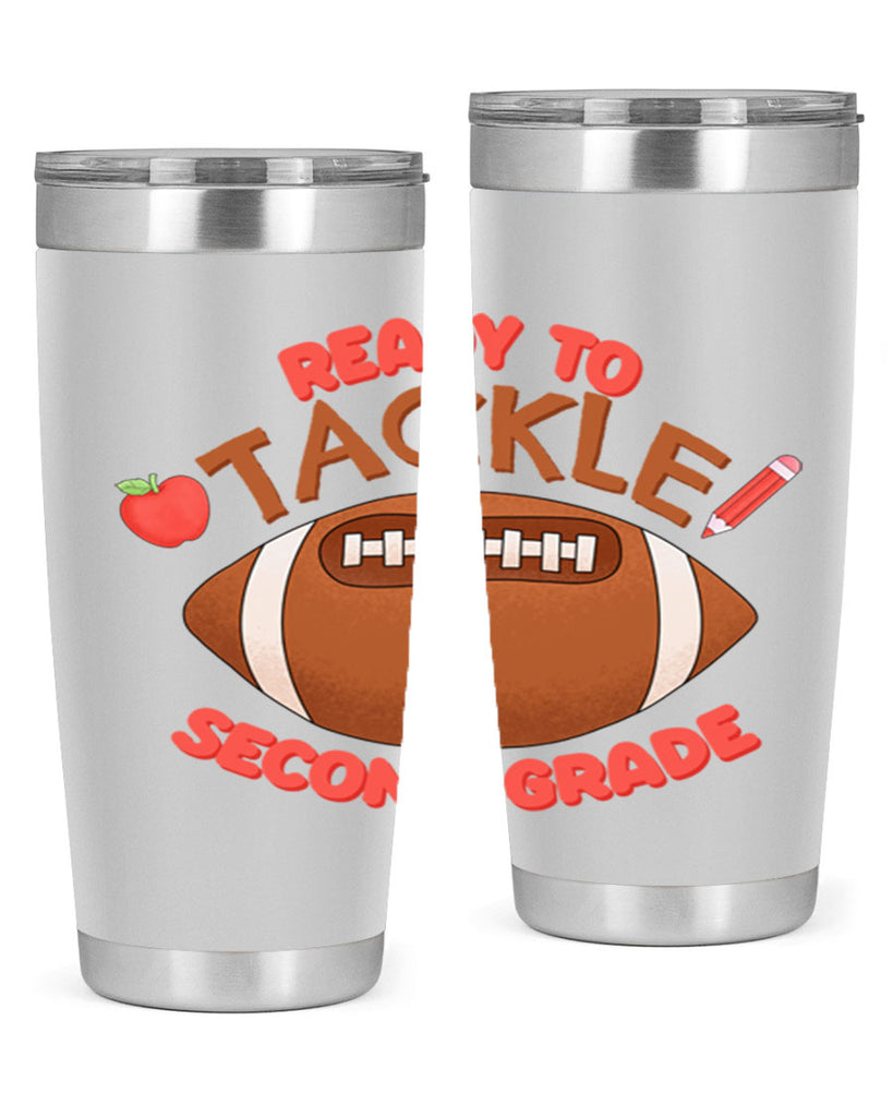 Ready to tackle 2nd Grade 22#- second grade- Tumbler