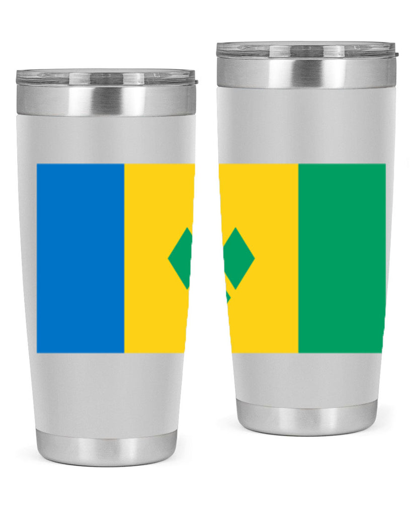 Saint Vincent and the Grenadines 50#- world flags- Tumbler
