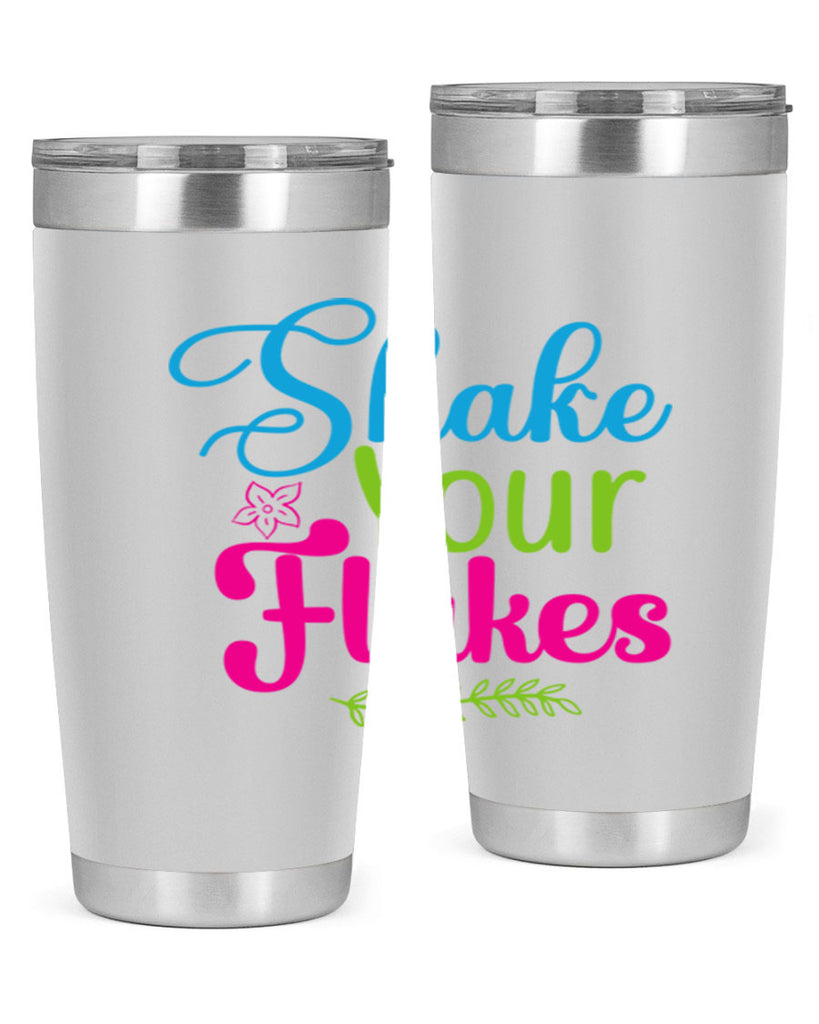 Shake Your Flakes 356#- winter- Tumbler